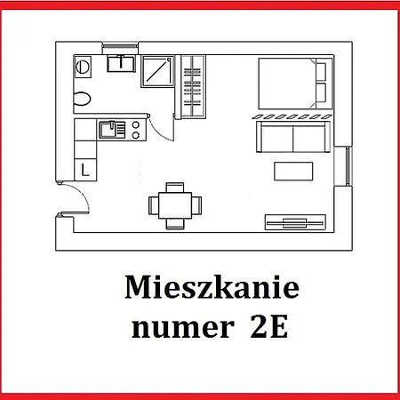 Apartment Quiet Street 11/2e